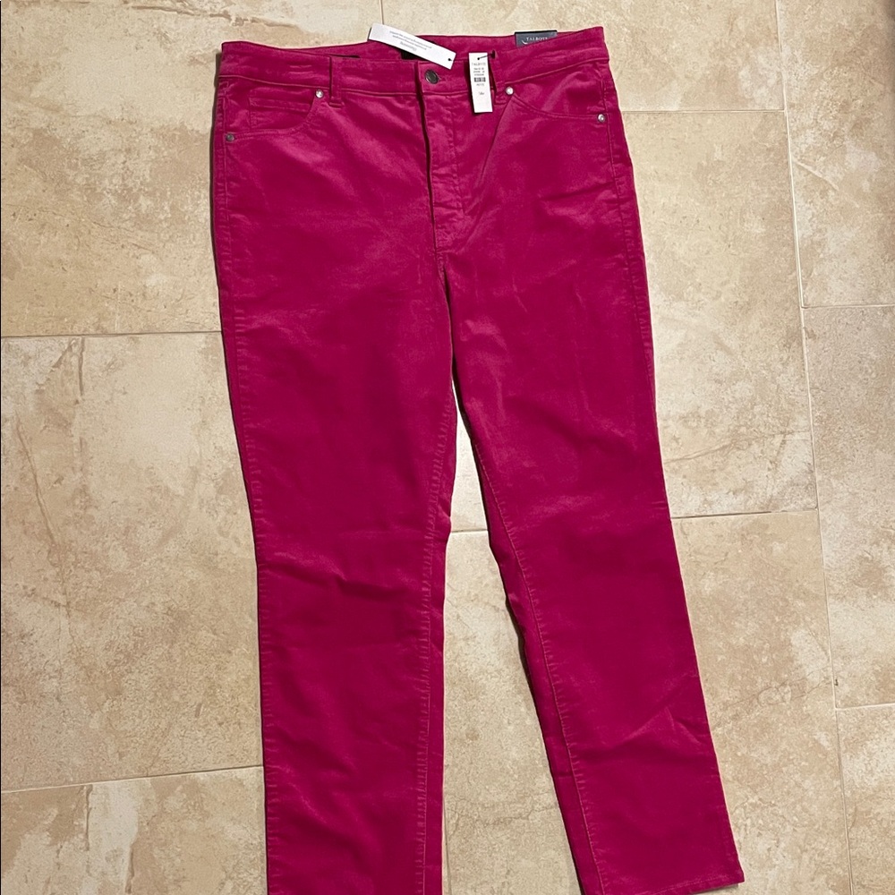 Talbots 14p cords NWT